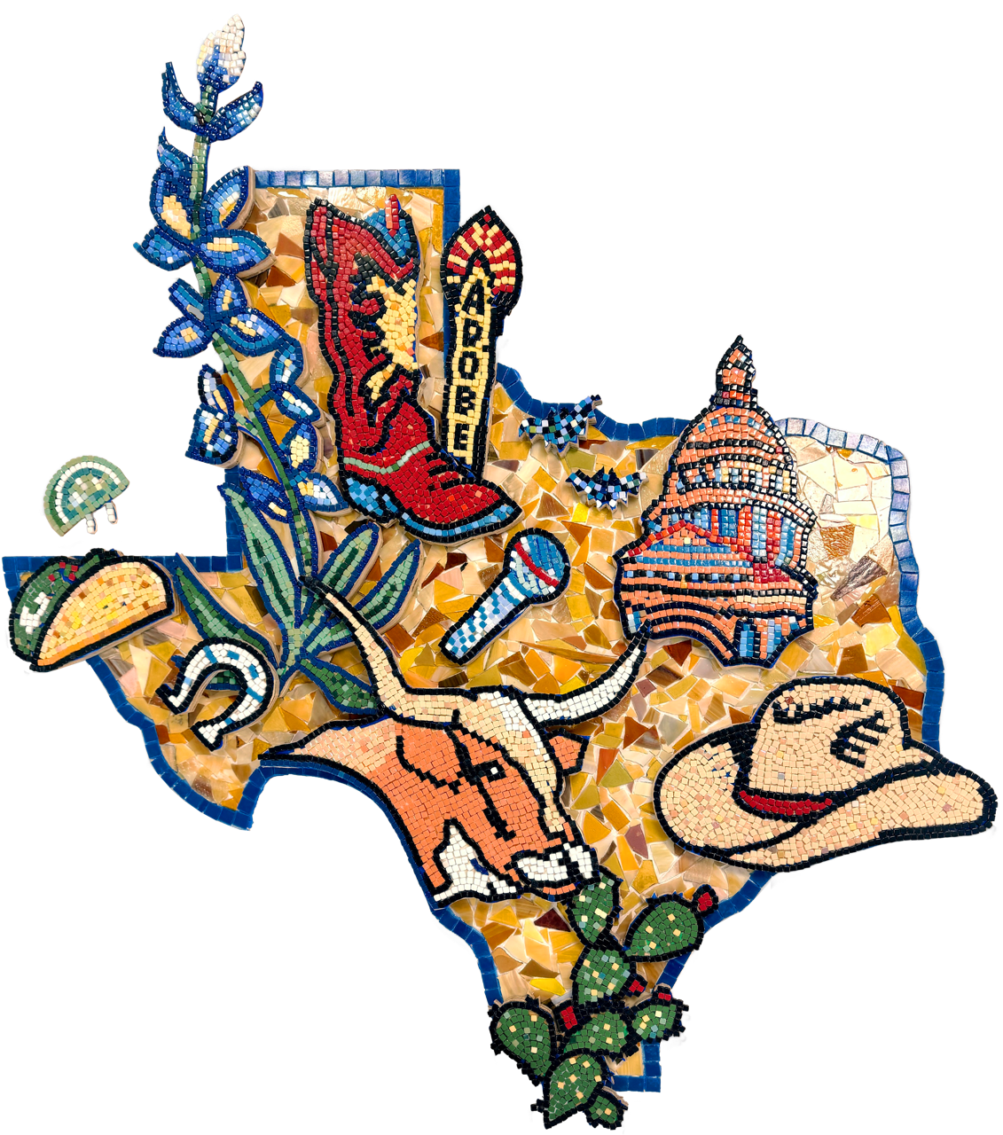 Large Panel Mosaic Workshop | The Mosaic Workshop — Austin, TX